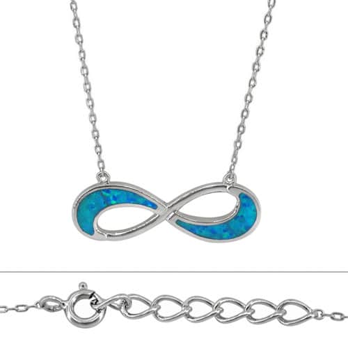 Sterling Silver Infinity Necklace