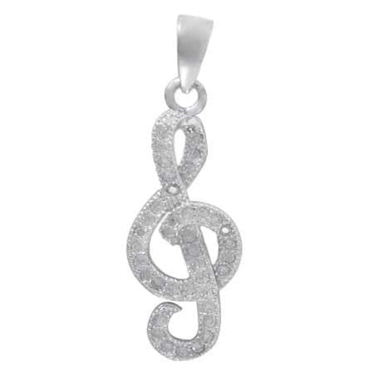 Silver Treble Clef